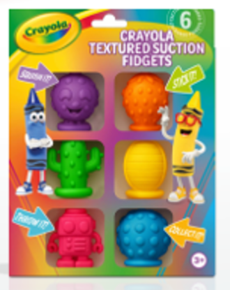 WIGSTON Crayola SUCTION FIDGET TOYS