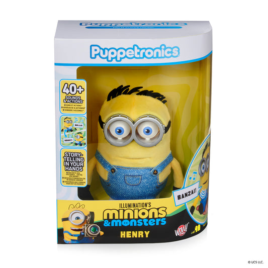 WOW STUFF Minions Henry Puppetronics Palm