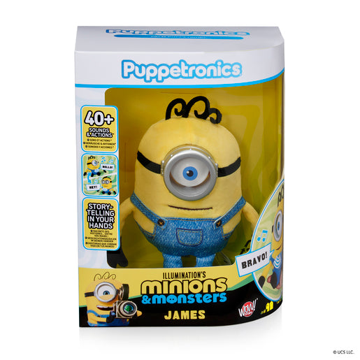 WOW STUFF Minions James Puppetronics Palm