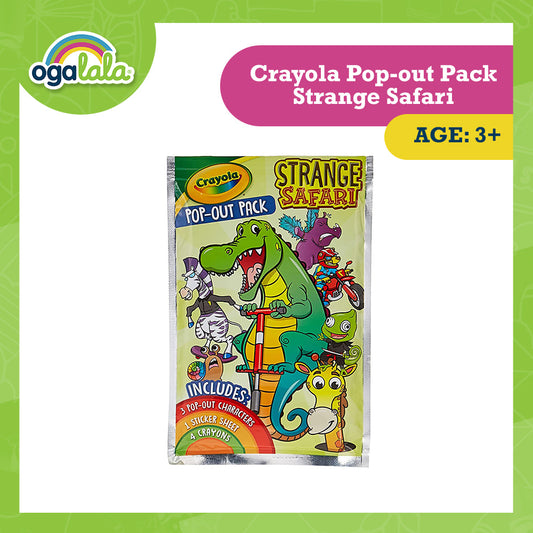 Crayola Pop-out Pack - Strange Safari