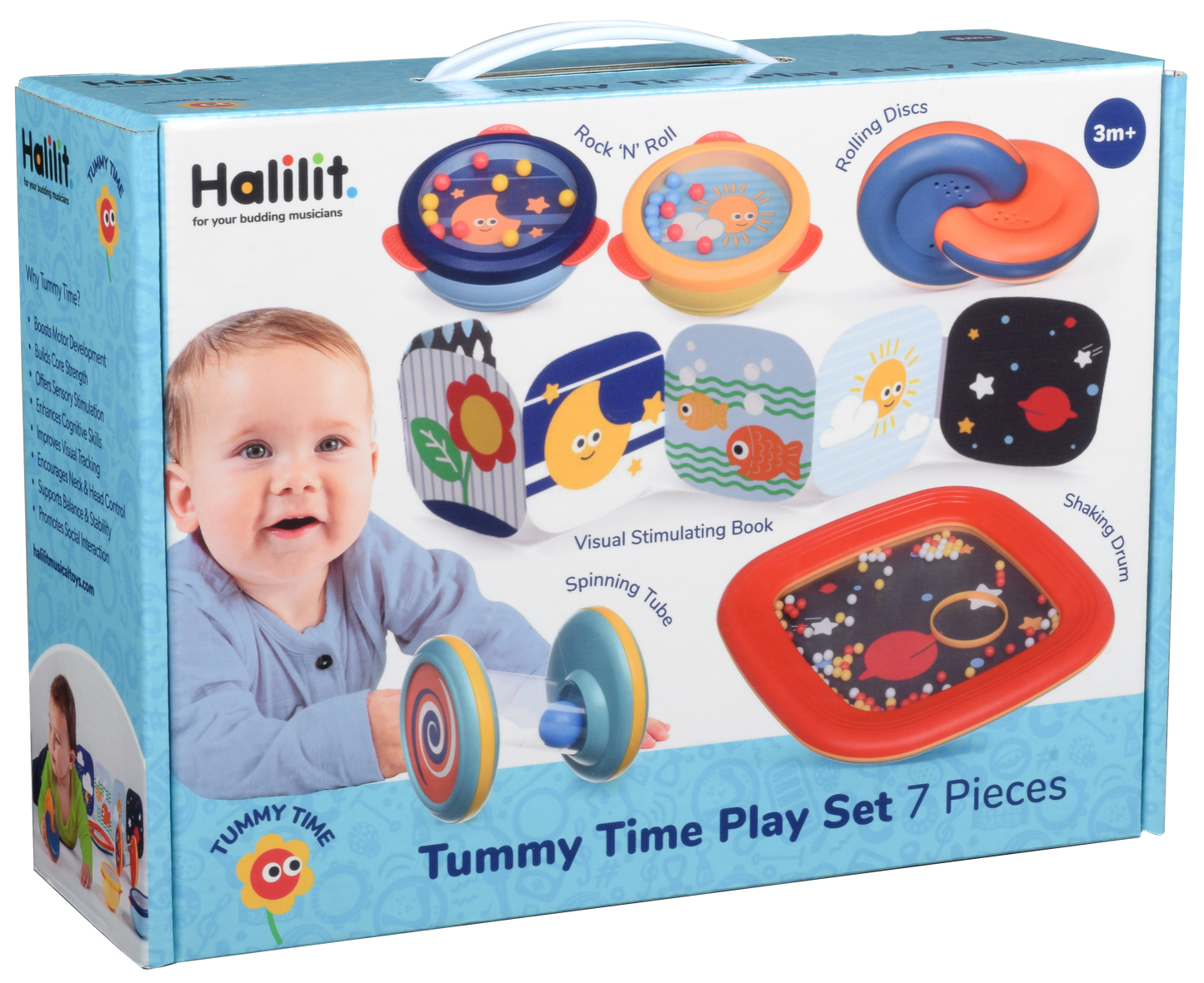 Halilit Interactive Tummy Time Kit