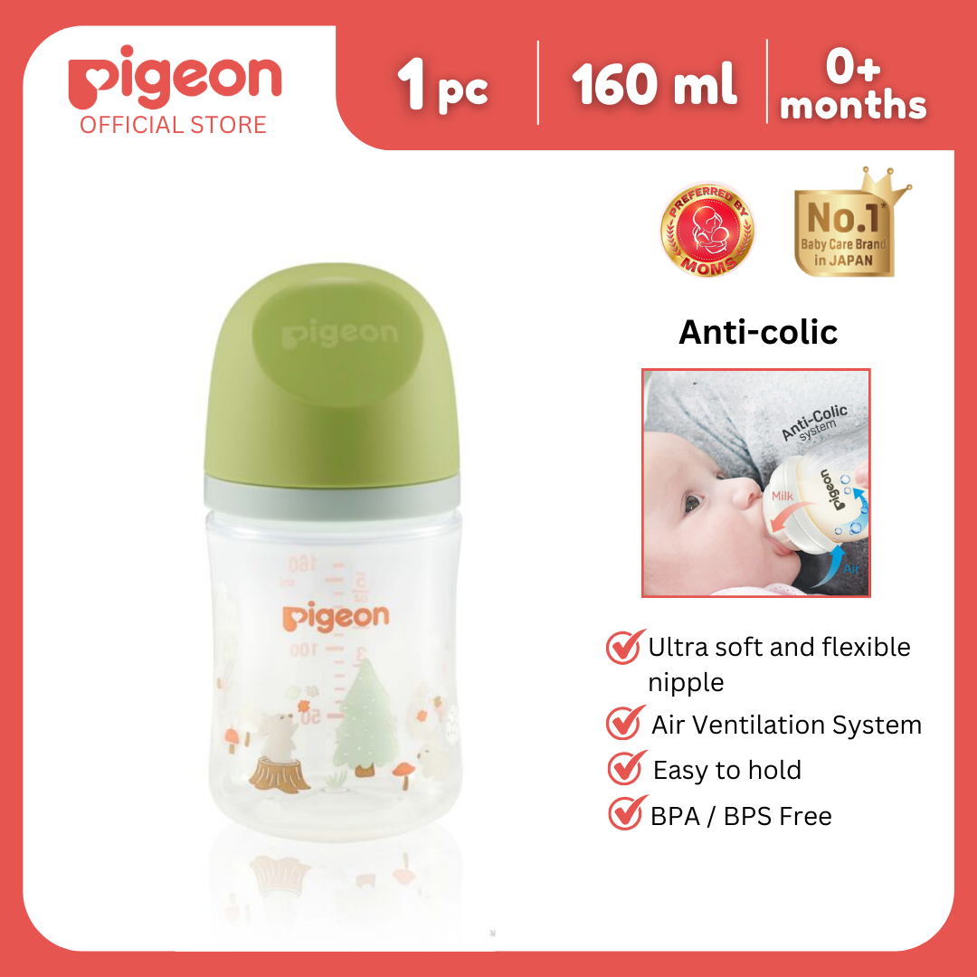 Pigeon SofTouch™ PP Nursing Bottle - Rabbit 160ml