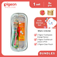 Pigeon Toothpaste Orange and Toothbrush Lesson 3 Pink