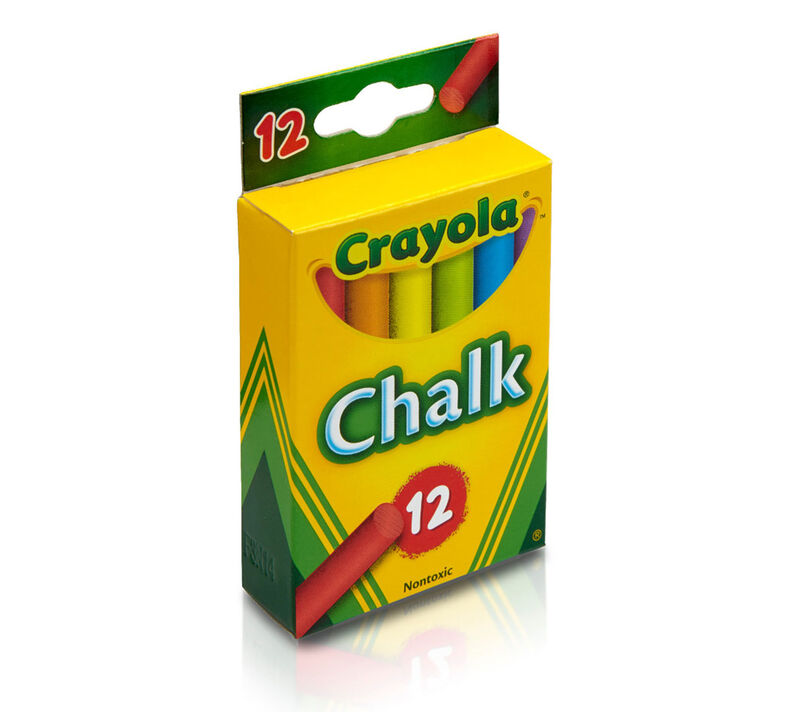 Crayola 12 ct Colored Chalk