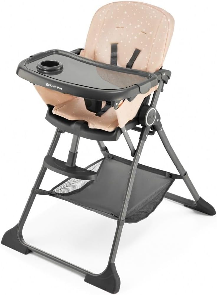 Kinderkraft Foldee Pink High Chair