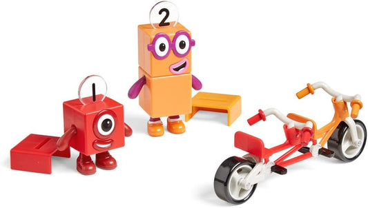 Learning Resources Numberblocks 1 & 2 Figures On A Bike Figures