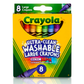 8ct Large Washable Crayons PK OF 3
