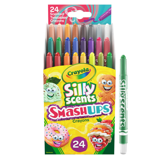 Silly Scents Smash Ups  24ct. Mini Crayons