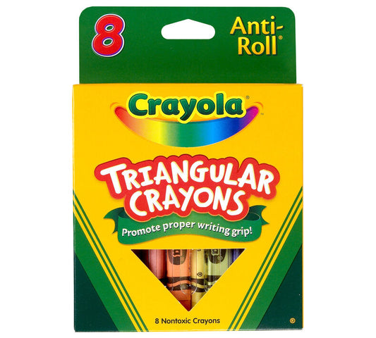 Crayola 8ct Triangular Crayons