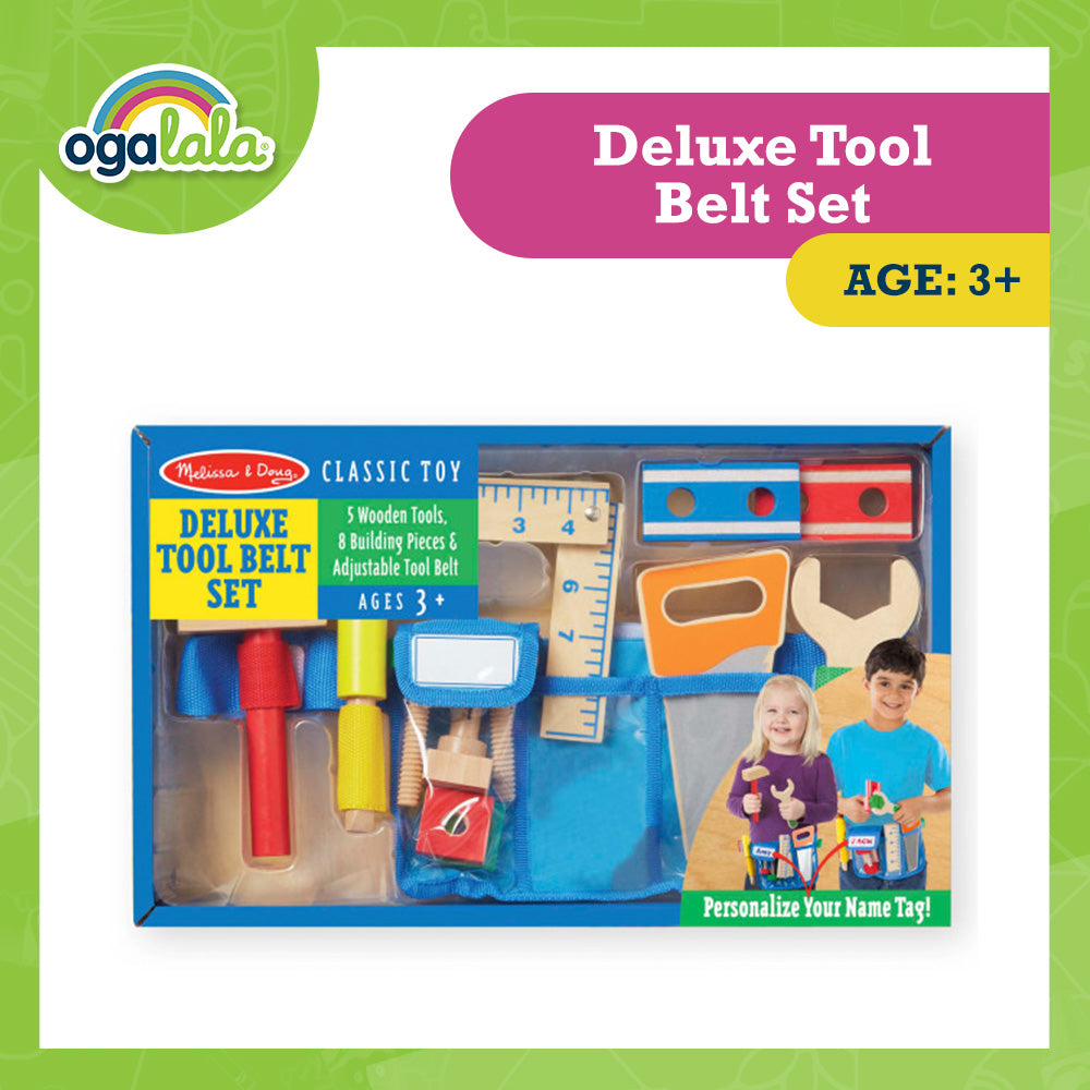 Melissa & Doug Deluxe Tool Belt Set