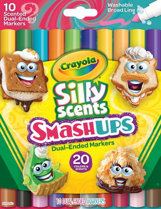 Silly Scents Smash Ups  10ct. Dual-Ended Washable Markers
