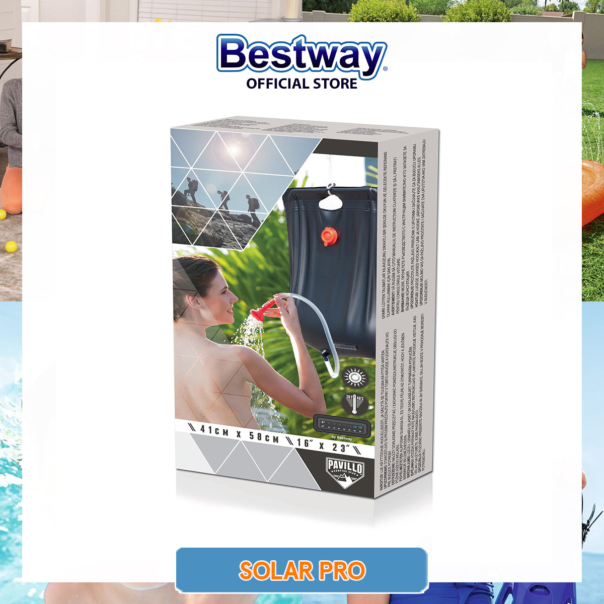 Bestway Solar-Pro Shower (20 Liters)