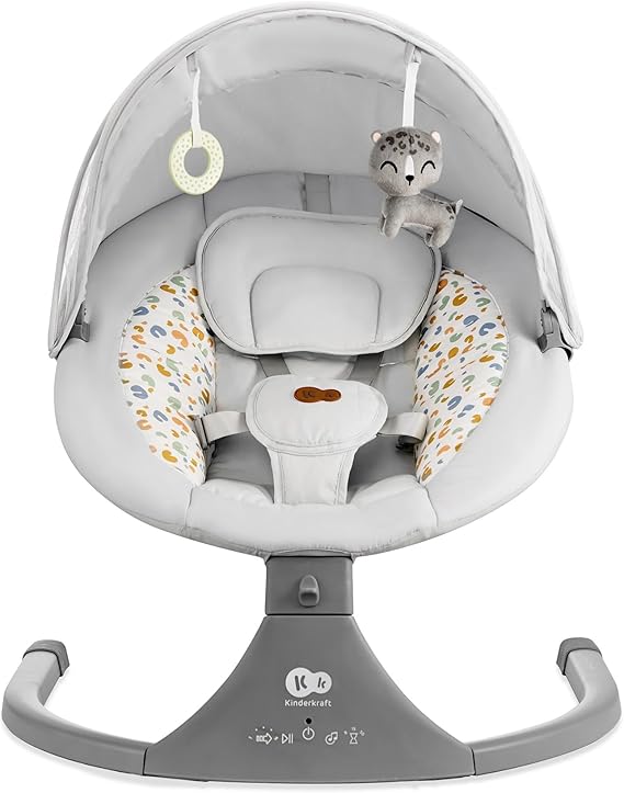 Kinderkraft Lumi 2 Light Grey RockerNap