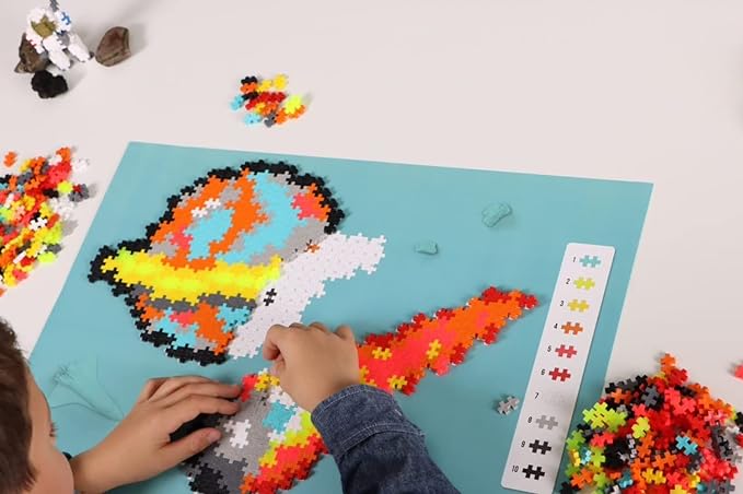 Plus Plus Puzzle By Number Space 500pcs