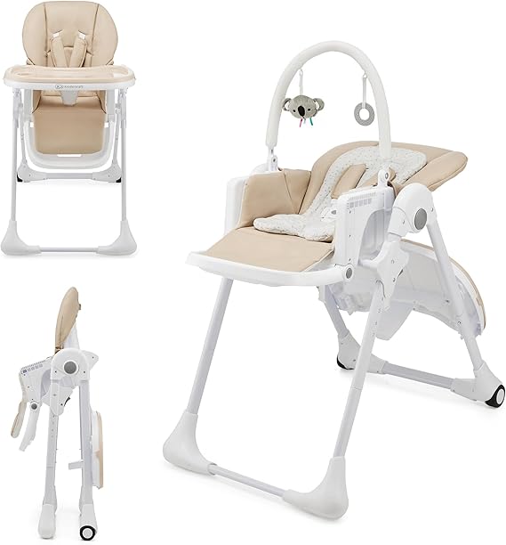 Kinderkraft Tummie Beige High Chair