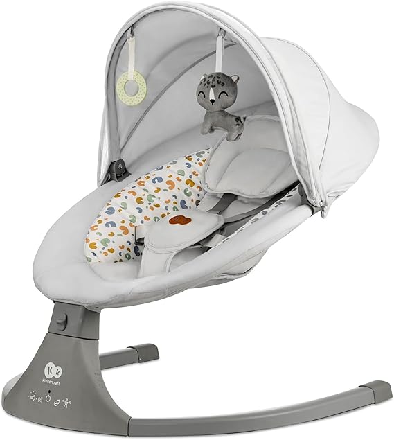 Kinderkraft Lumi 2 Light Grey RockerNap