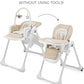 Kinderkraft Tummie Beige High Chair