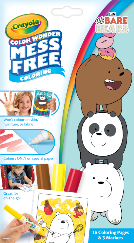 Crayola Color Wonder Mini Foldalope  - We Bare Bearss