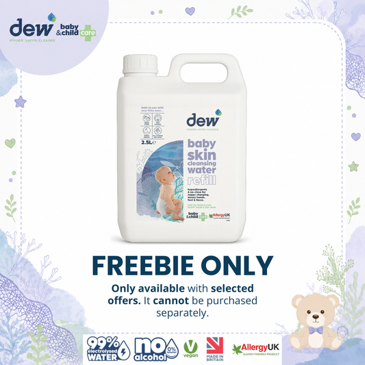 Dew Baby Baby Skin Cleansing Water Refill 2.5L Freebies Only