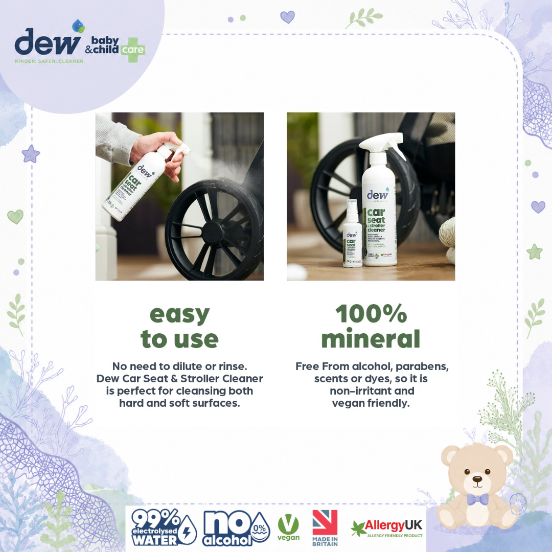 Dew Baby Car Seat & Stroller Cleaner 250ml