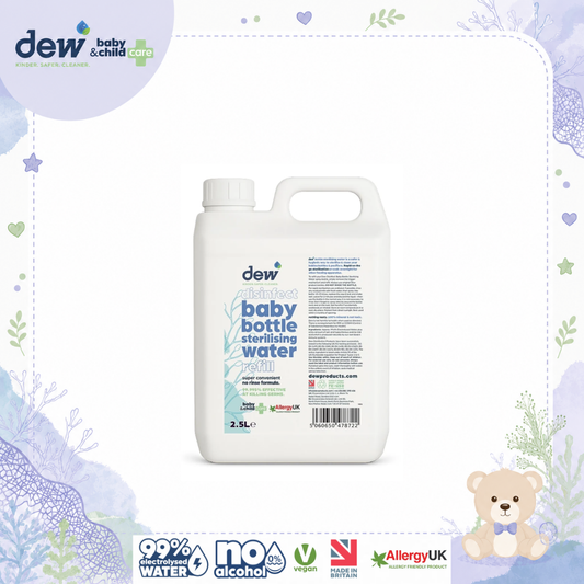 Dew Baby Baby Bottle Sterilising Water Refill 2.5L
