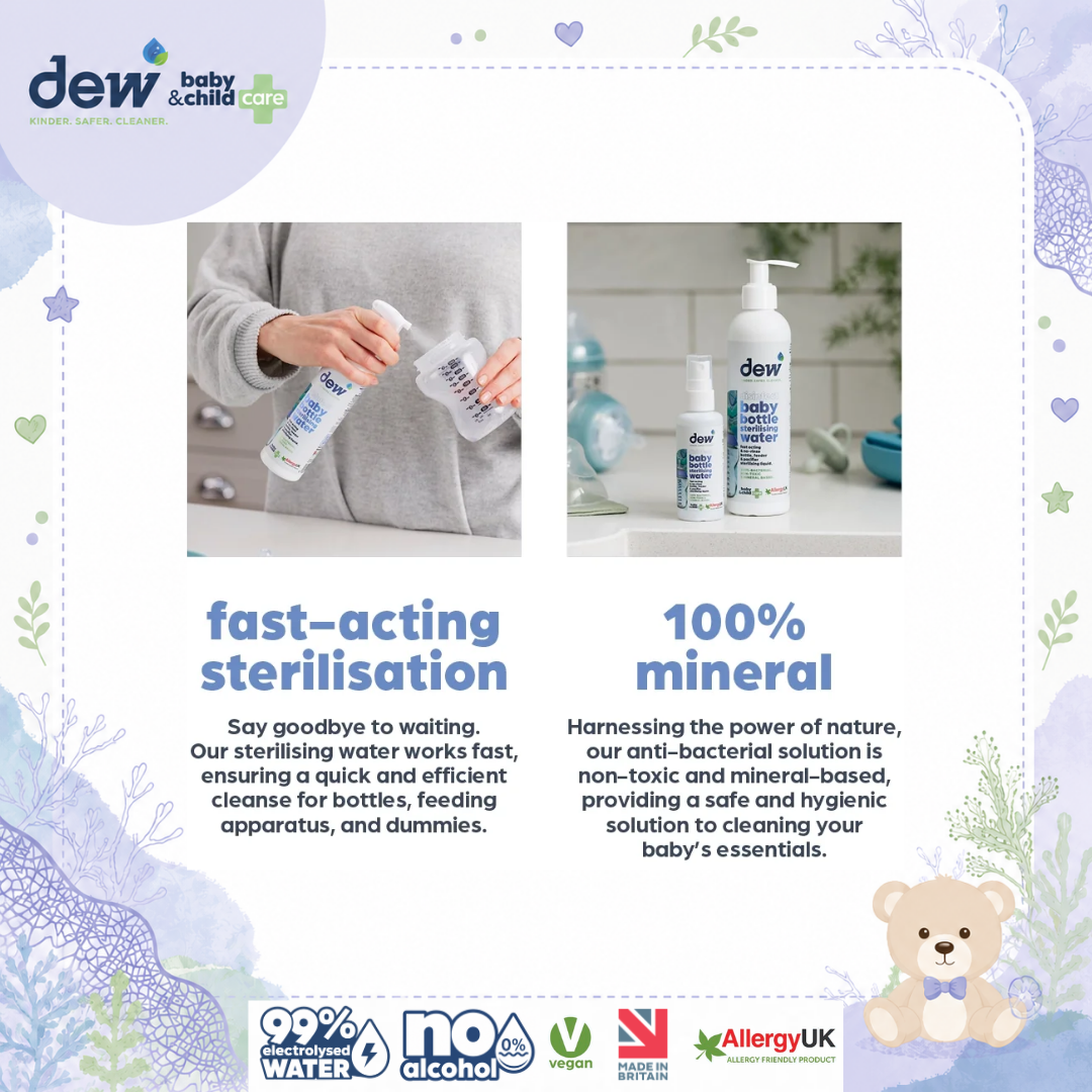 Dew Baby Baby Bottle Sterilising Water Refill 2.5L
