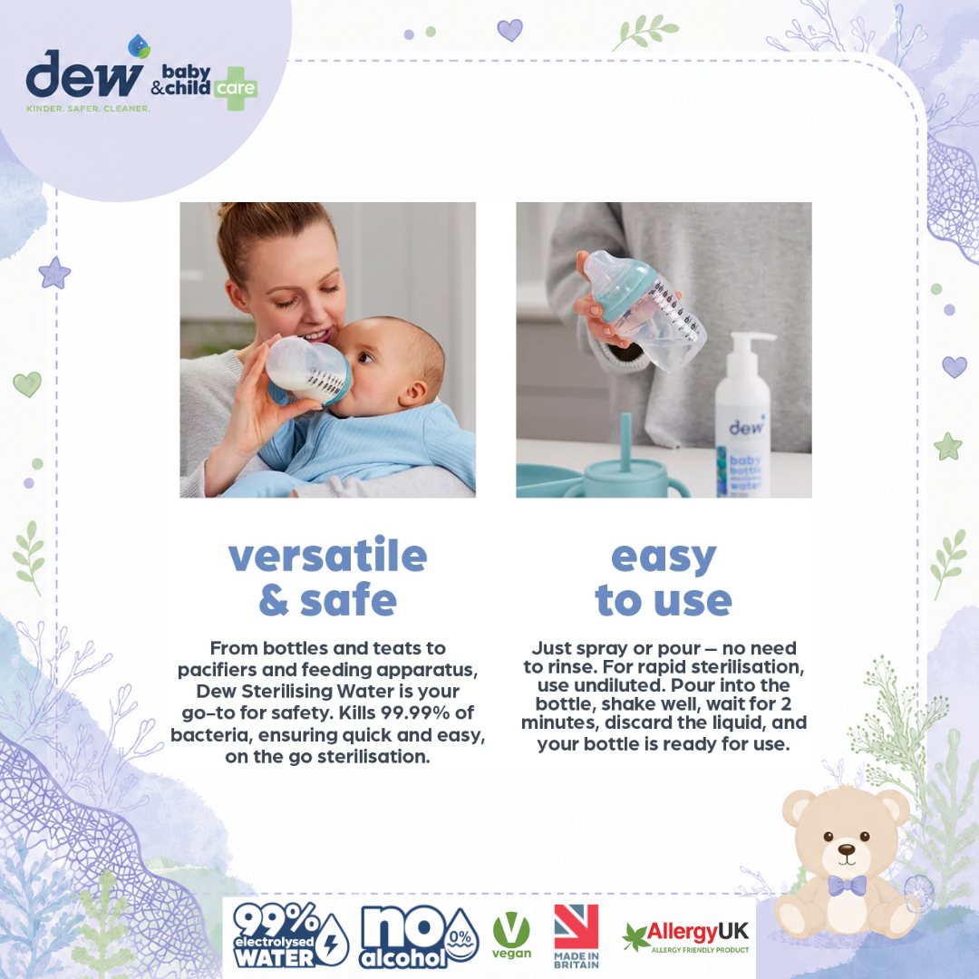 Dew Baby Baby Bottle Sterilising Water Refill 2.5L