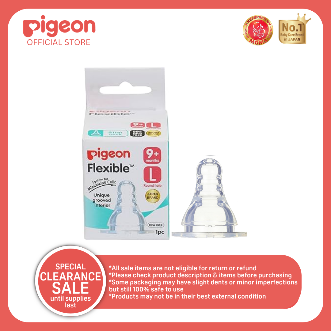 Pigeon Peristaltic Nipple (L) 1pc