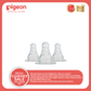 Pigeon Official -Standard High Quality Peristaltic Nipple Medium flow (M) for Newborn 3pcs per box