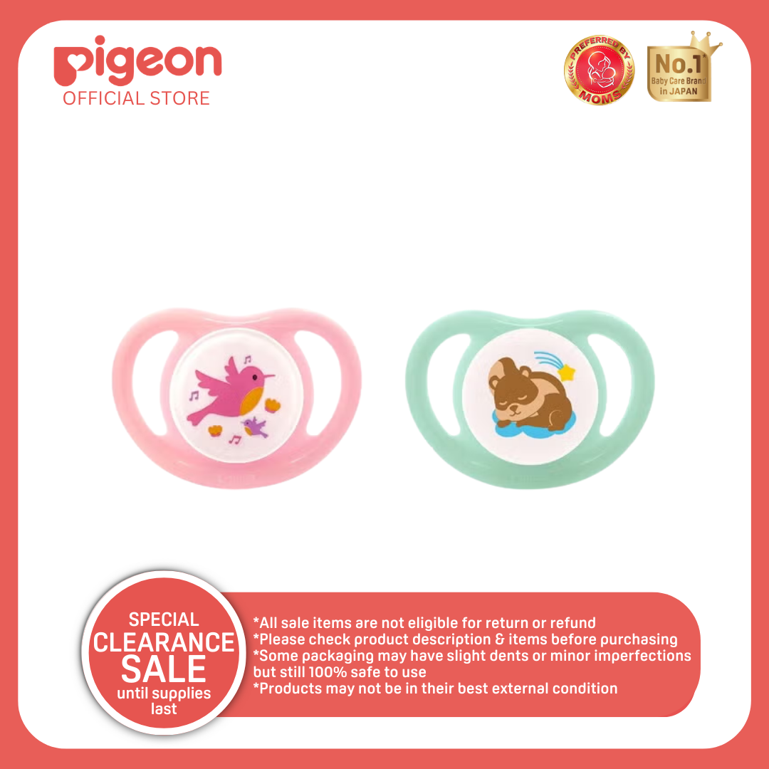 Pigeon Mini Light Pacifier 2pcs (S)- Girl