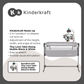 Kinderkraft Playard NesteUP Grey  and Tiny love Take Along Mobile B&W
