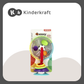 Kinderkraft High Chair Tummie Beige, Sassy Wonder Wheel Sensory Toy and Pigeon Cleanser 500ml