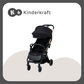 Kinderkraft Apino Black Stroller