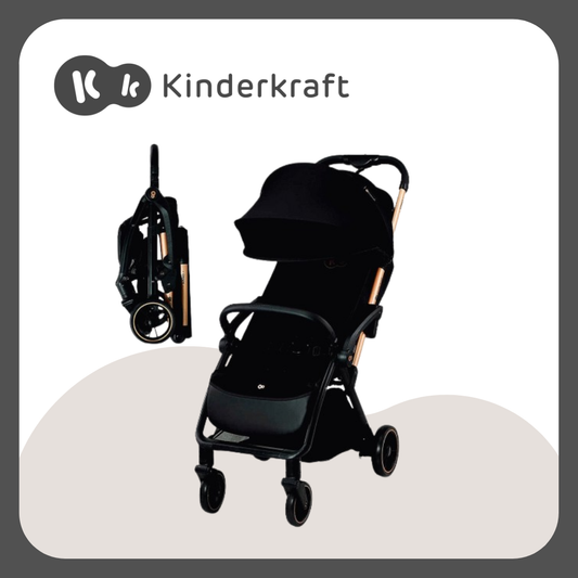 Kinderkraft Apino Black Stroller