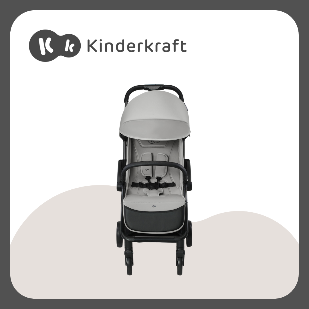 Kinderkraft Apino Grey Stroller