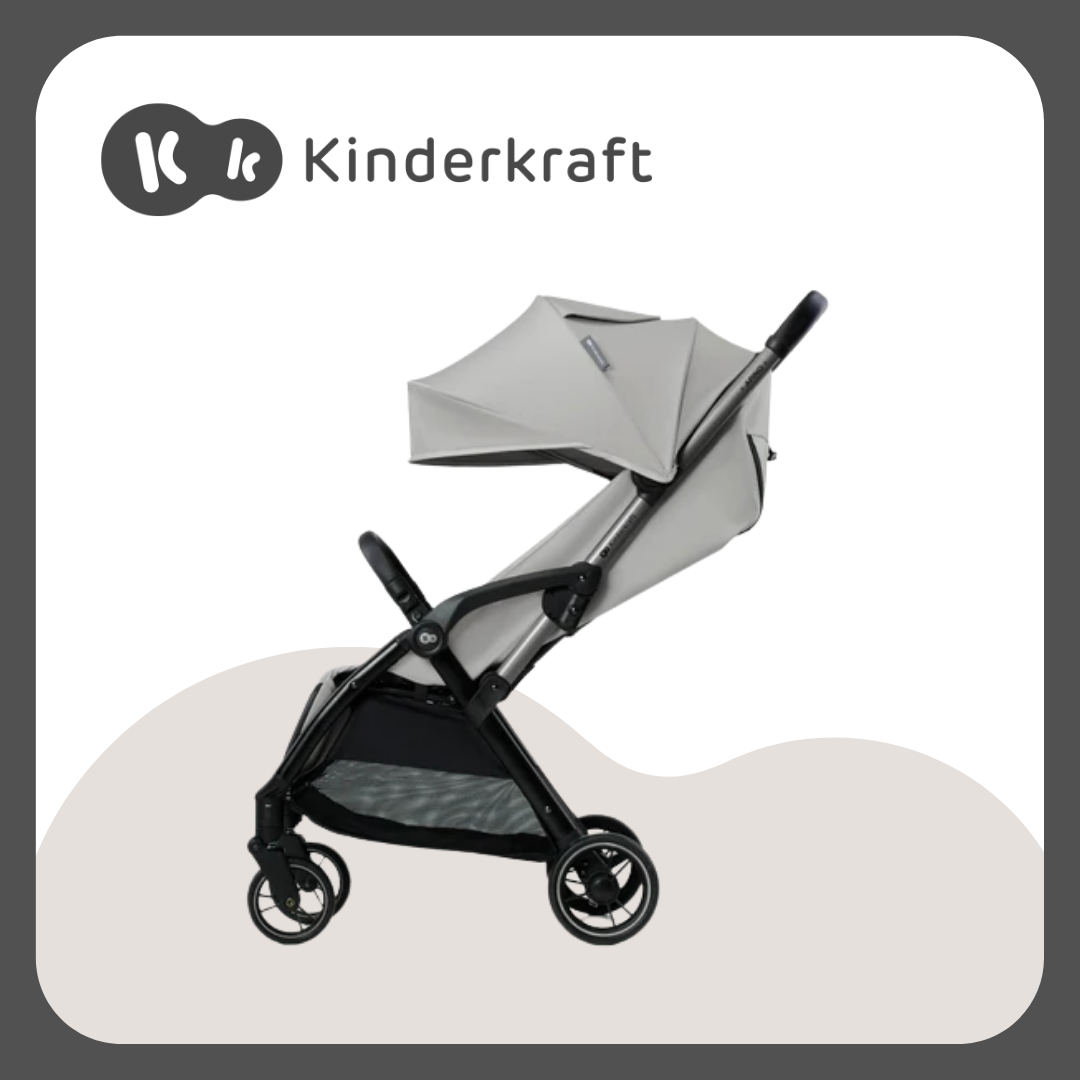 Kinderkraft Apino Grey Stroller