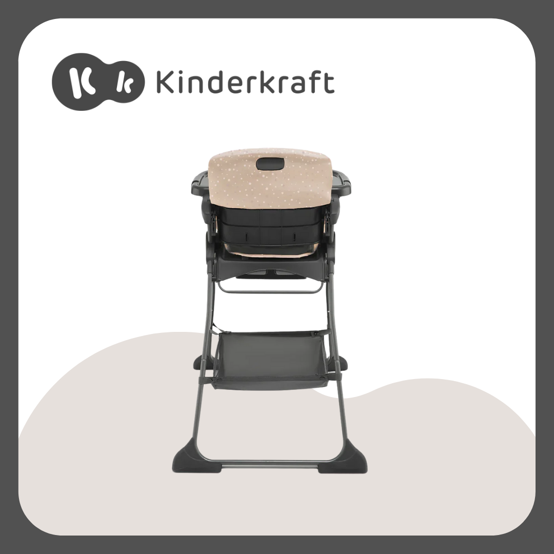 Kinderkraft Foldee Pink High Chair