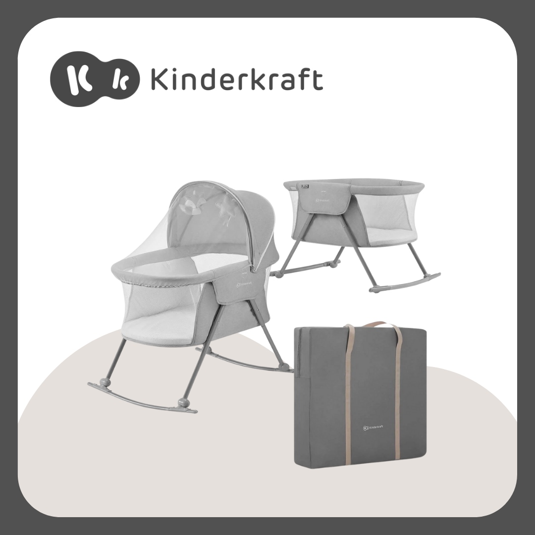 Love 3n1 Baby Travel Cot Grey