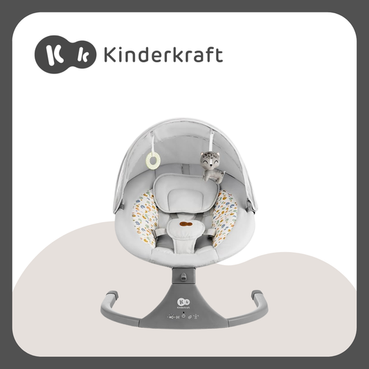 Kinderkraft Lumi 2 Light Grey RockerNap