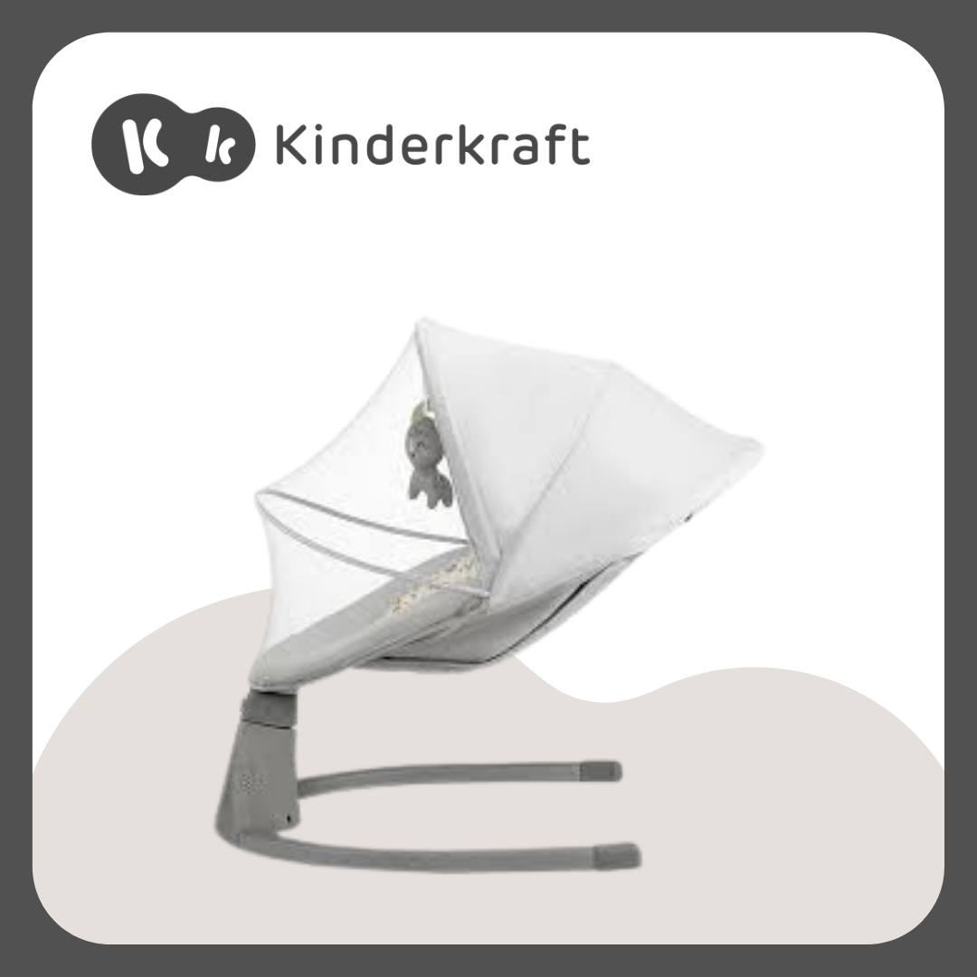 Kinderkraft Lumi 2 Light Grey RockerNap