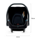 KINDERKRAFT MINK PRO CAR SEAT - BLACK