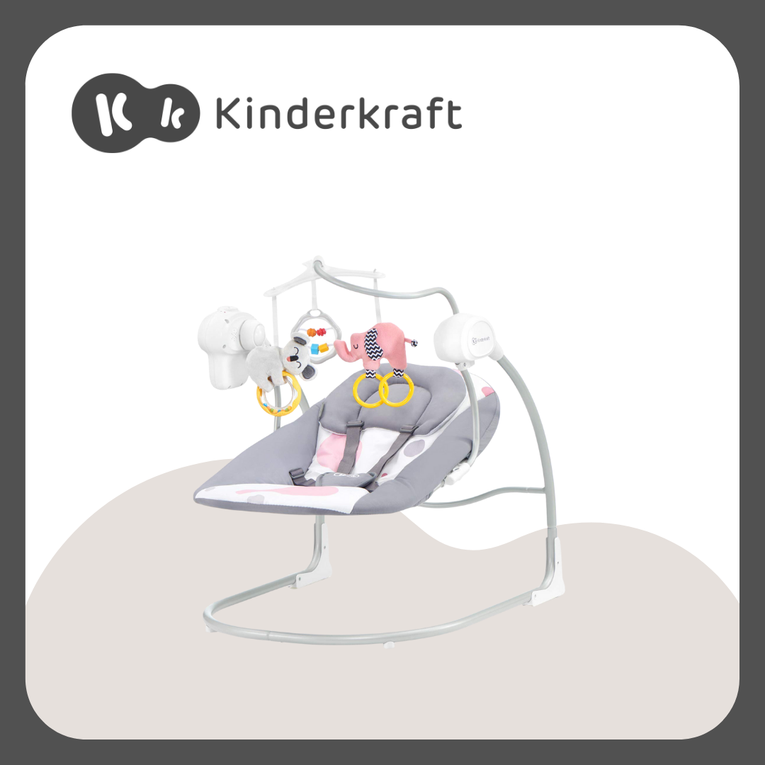 Minky Bouncer & Rocker Pink