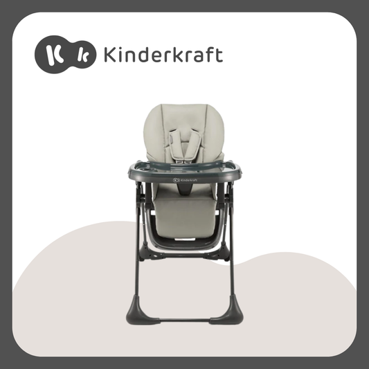 Kinderkraft Tummie Grey High Chair