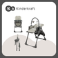 Kinderkraft Tummie Grey High Chair