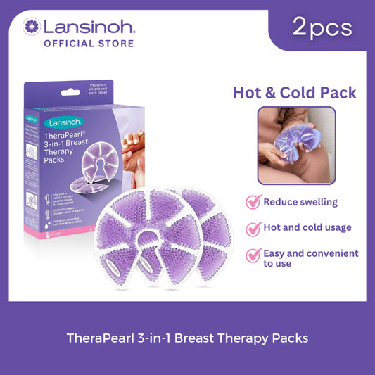 Lansinoh - Thera°Pearl 3-in-1 Hot or Cold Breast Therapy