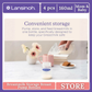 Lansinoh BPS and BPA Free Breastmilk Storage Bottles (pack of 4)