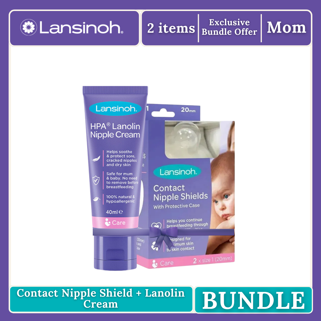 Lansinoh Contact Nipple Shield + Lanolin Cream SAVE P299