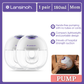 Lansinoh Discreet Double Wearable Pump + Lanolin+ 70 Sheets Pure Water Baby Wipes Single Flip Top