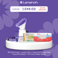 Lansinoh Silicone Pump + Lanolin 10ml + Pigeon Hand and Mouth Tissue 60's+70 Sheets Pure Water Baby Wipes Single Flip Top