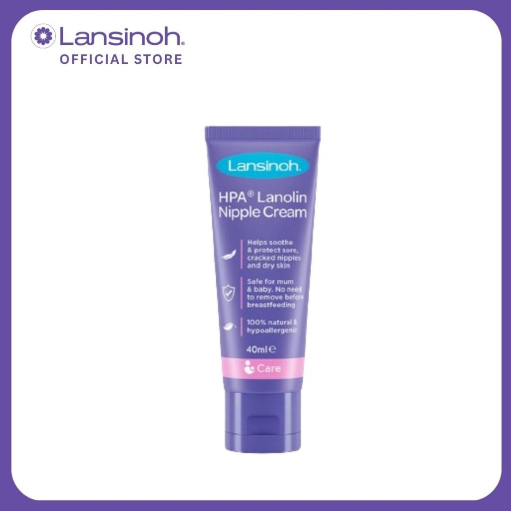 Lansinoh - HPA Lanolin Cream (for Sore Nipples & Cracked Skin - 40ml)